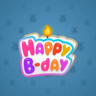 B-Day Candle #166704