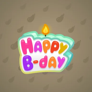 B-Day Candle #167381