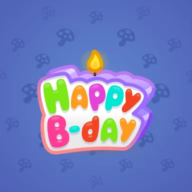 B-Day Candle #167738