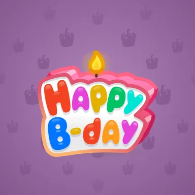 B-Day Candle #167924