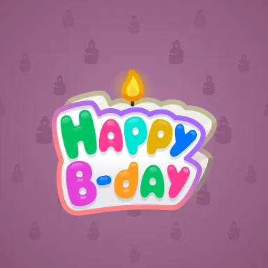 B-Day Candle #170174