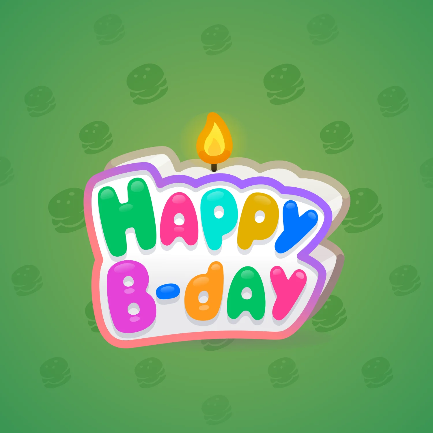B-Day Candle #170878