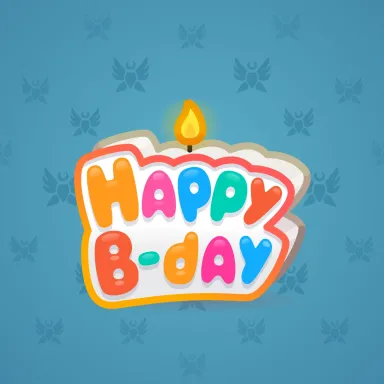B-Day Candle #170998
