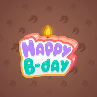 B-Day Candle #171410