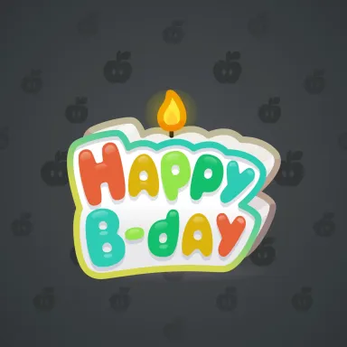B-Day Candle #172150