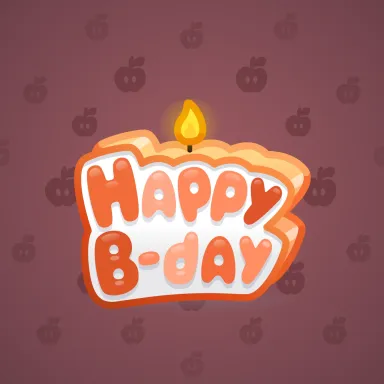 B-Day Candle