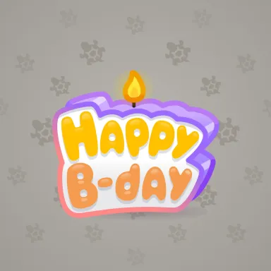B-Day Candle #173253