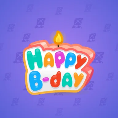 B-Day Candle #173533
