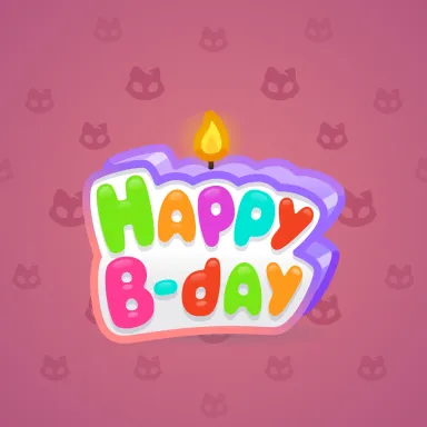 B-Day Candle #173811