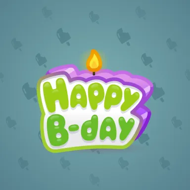 B-Day Candle #173856