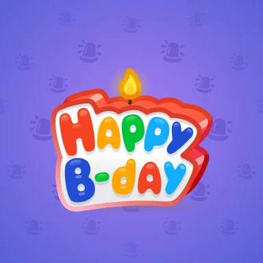 B-Day Candle