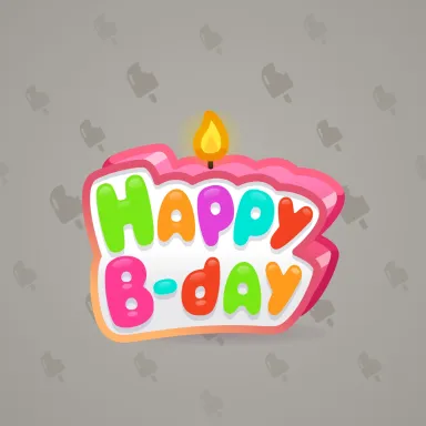B-Day Candle