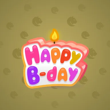 B-Day Candle #176533