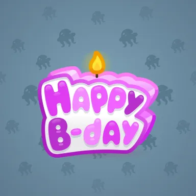 B-Day Candle