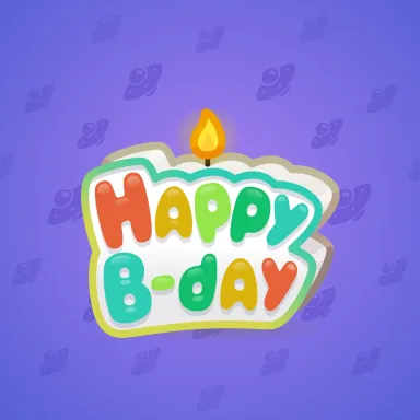 B-Day Candle #176942