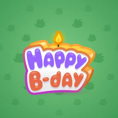 B-Day Candle #177571