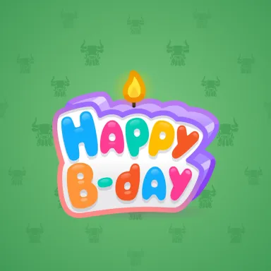 B-Day Candle #177854