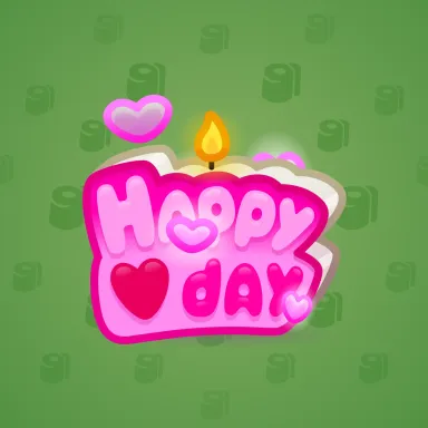B-Day Candle #17897