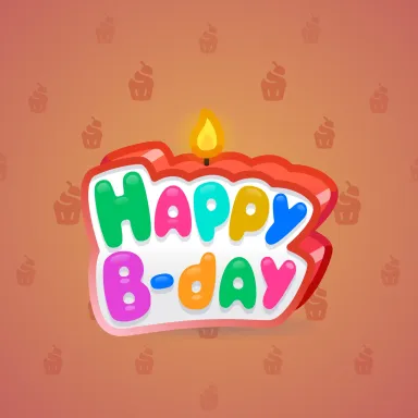 B-Day Candle