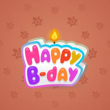 B-Day Candle