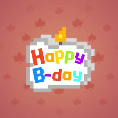 B-Day Candle