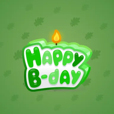 B-Day Candle
