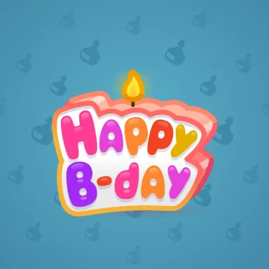 B-Day Candle