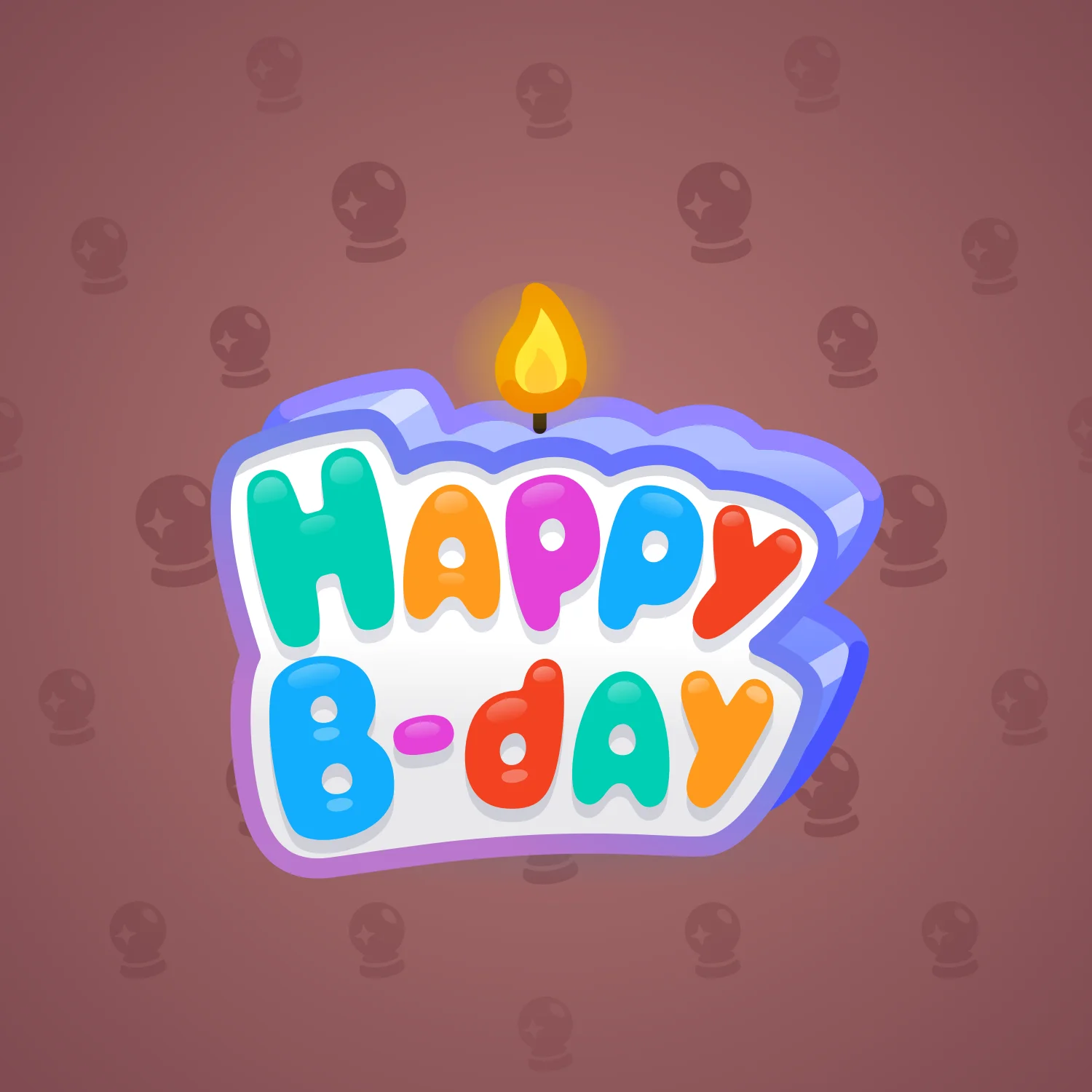 B-Day Candle #182159