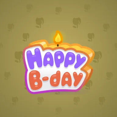 B-Day Candle