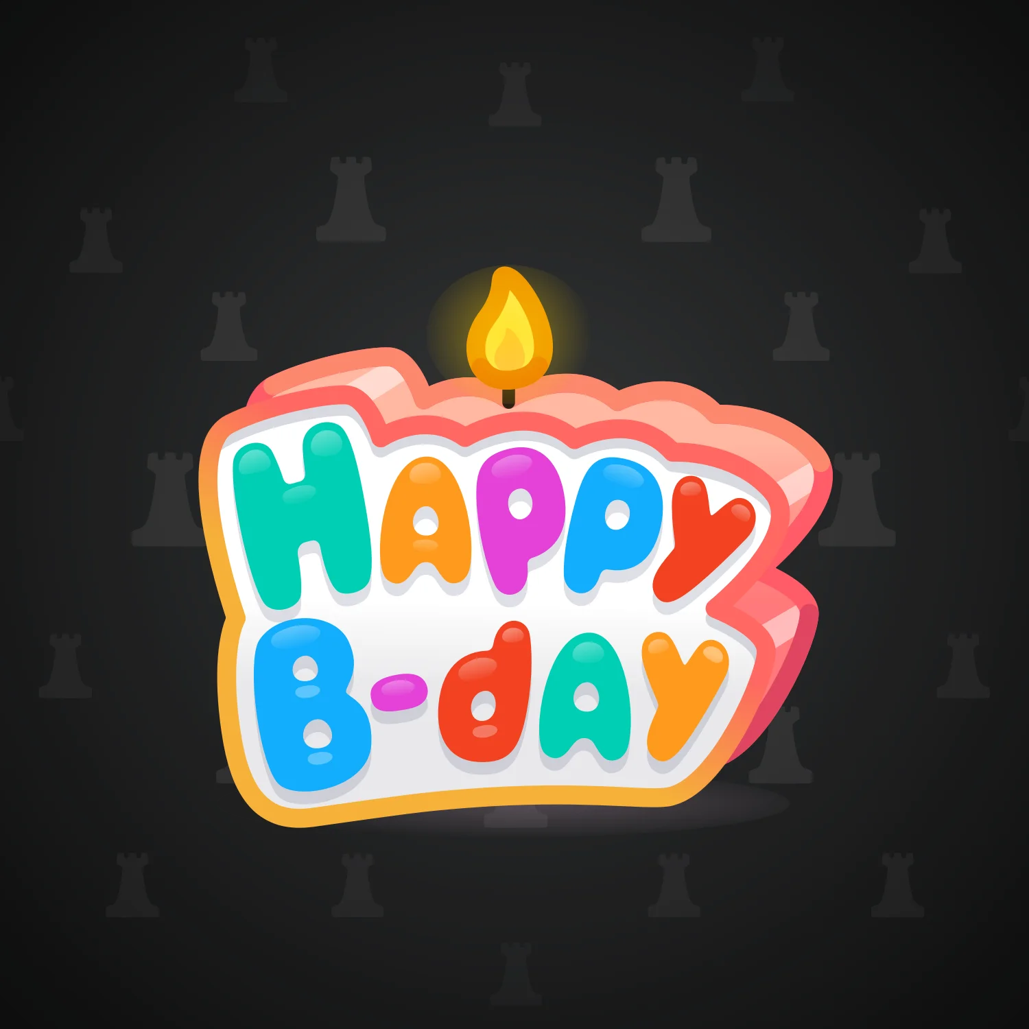 B-Day Candle #182912