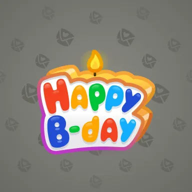B-Day Candle #182962