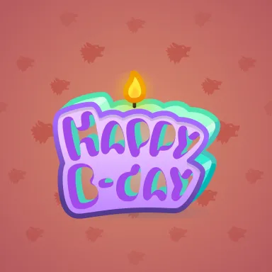 B-Day Candle