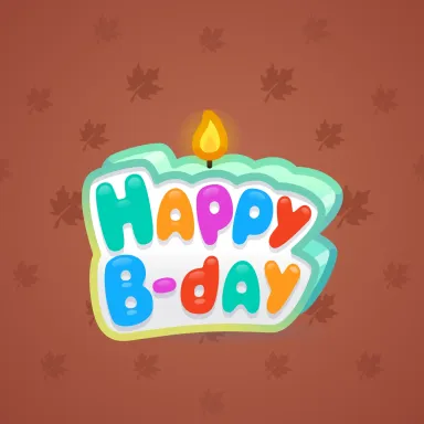 B-Day Candle #185367