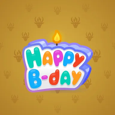 B-Day Candle #185930