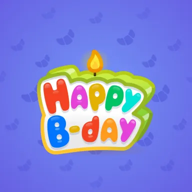 B-Day Candle
