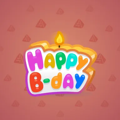 B-Day Candle #187500