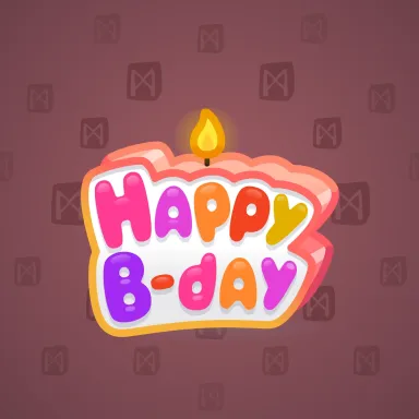 B-Day Candle