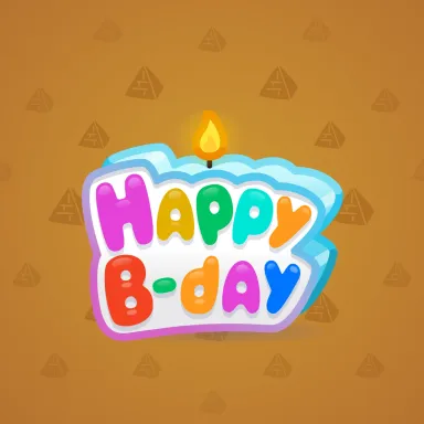 B-Day Candle #191055