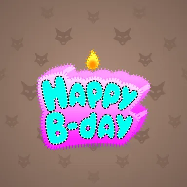 B-Day Candle