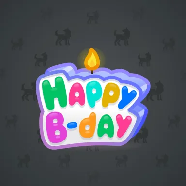 B-Day Candle