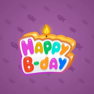 B-Day Candle #192086