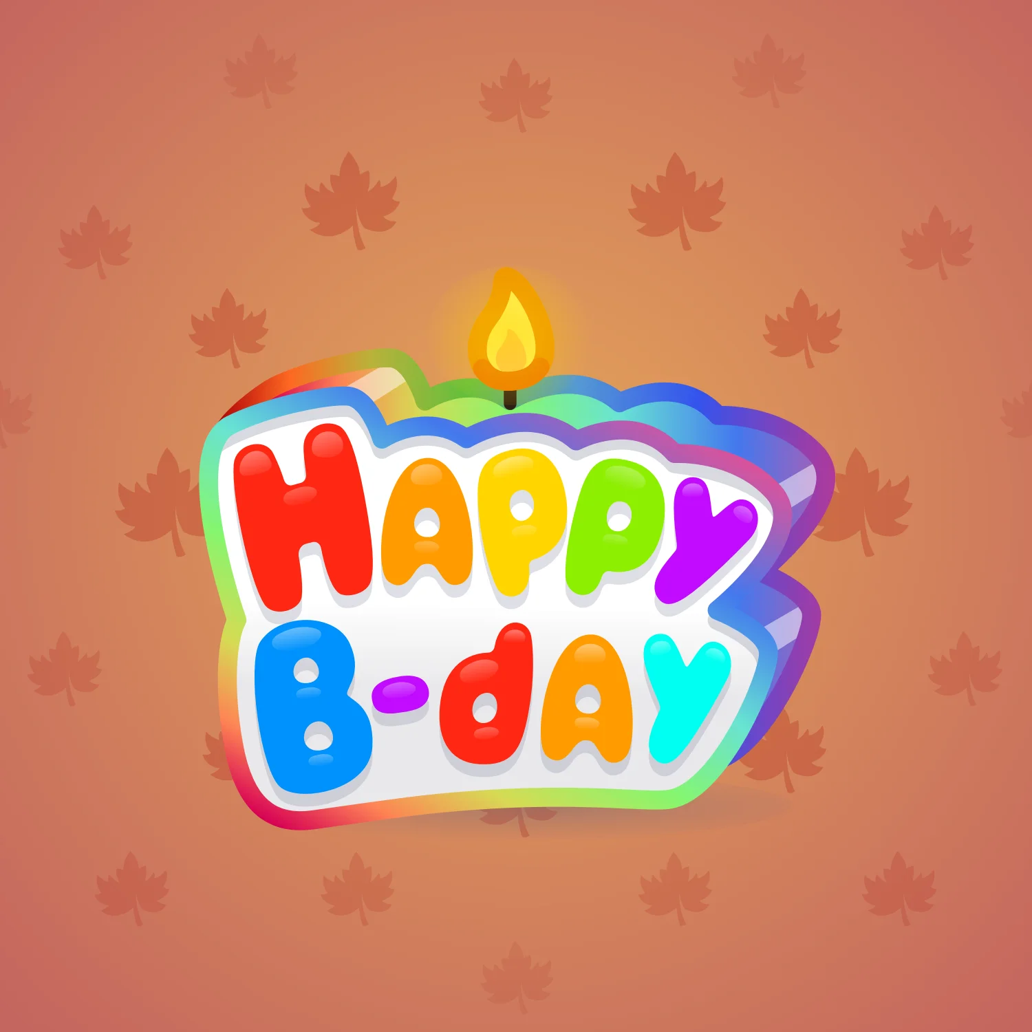 B-Day Candle #192265