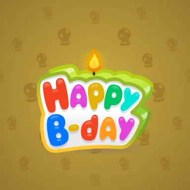 B-Day Candle #192291