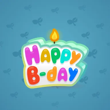 B-Day Candle #192479