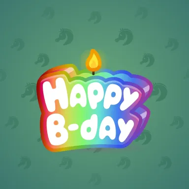 B-Day Candle #193028