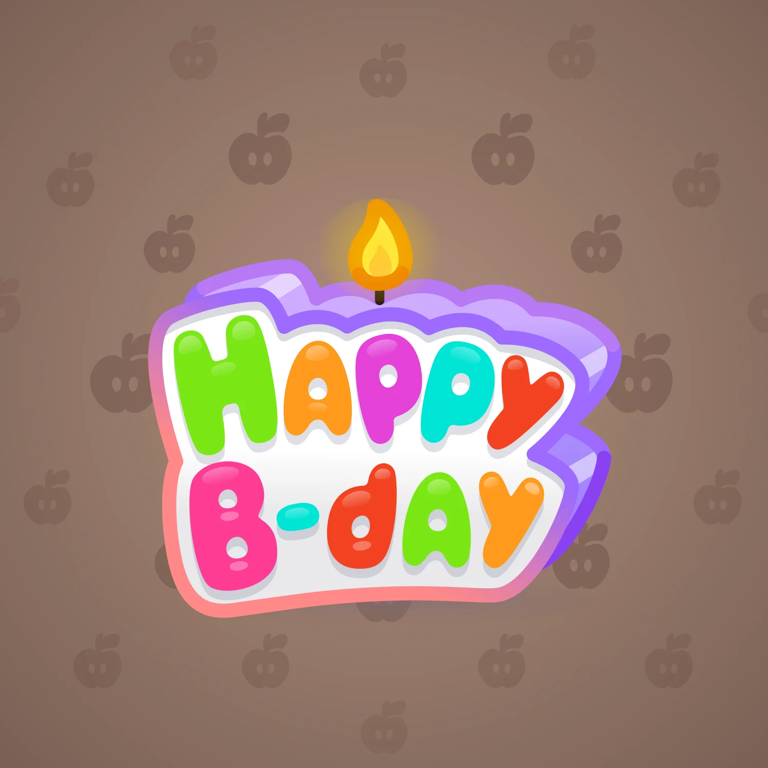 B-Day Candle #193303
