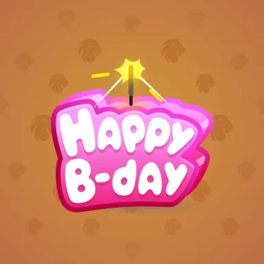 B-Day Candle