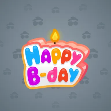 B-Day Candle