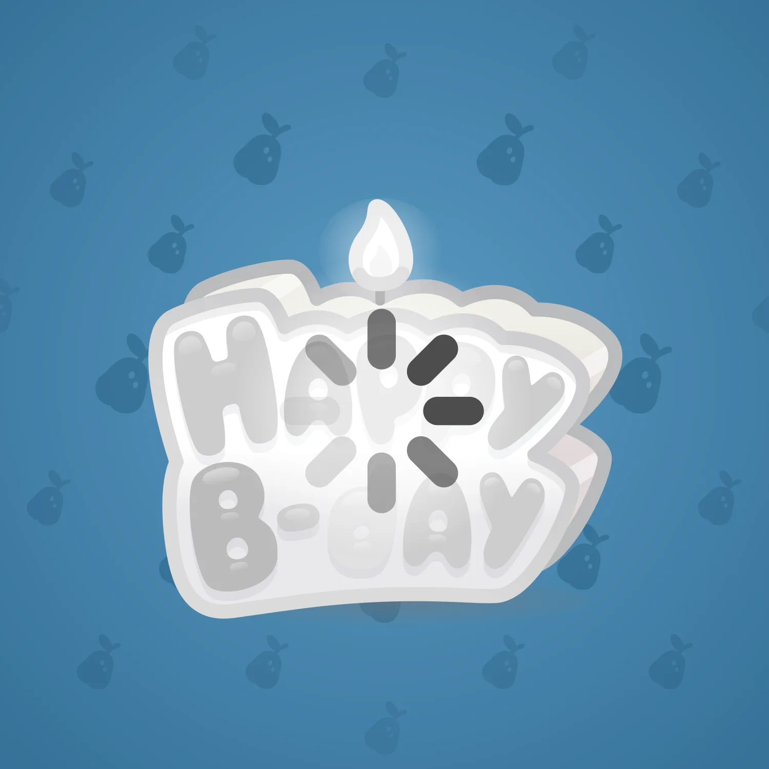 B-Day Candle