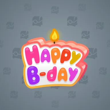 B-Day Candle